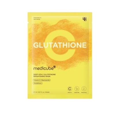 Medicube Deep Vita C Glutathione Brightening Mask 27ml