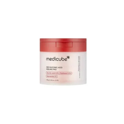 Medicube Red Succinic Acid Panthenol Facial Peeling Pads 70pads